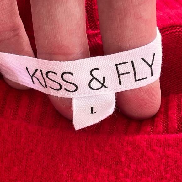 Merry Christmas Angora 3D Ugly Christmas Lightweight Sweater Size Large Holidays - Picture 5 of 9